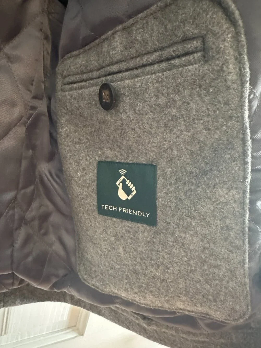 Ralph Lauren Double Breasted Gray Wool Coat for Boys Size 10 R